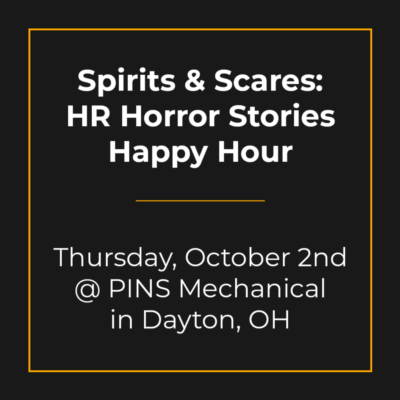 October 2 2025 - Spirits & Scares: HR Horror Stories Happy Hour
